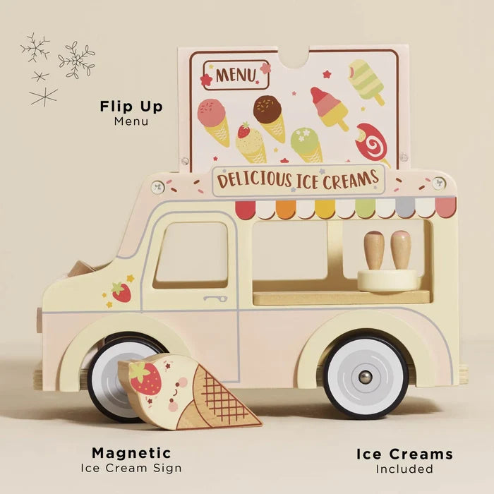 Le Toy Van Wooden Ice Cream Van