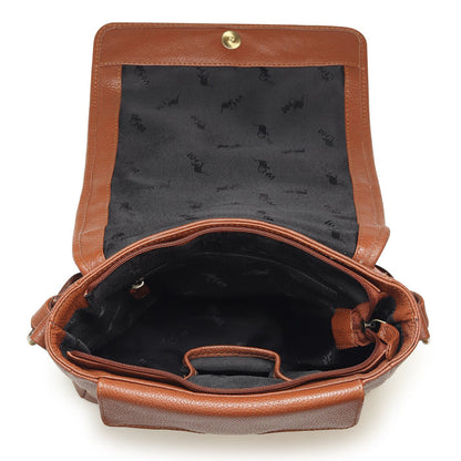 Leather Crossbody Bag for Travel Work