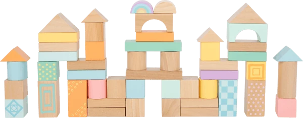 Legler Pastel Building Blocks Set