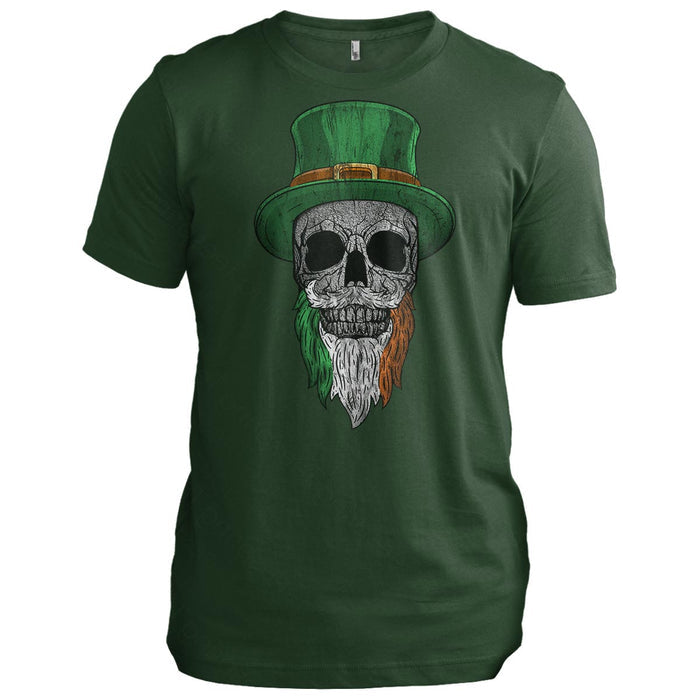 Leprechaun Irish Beard Skull