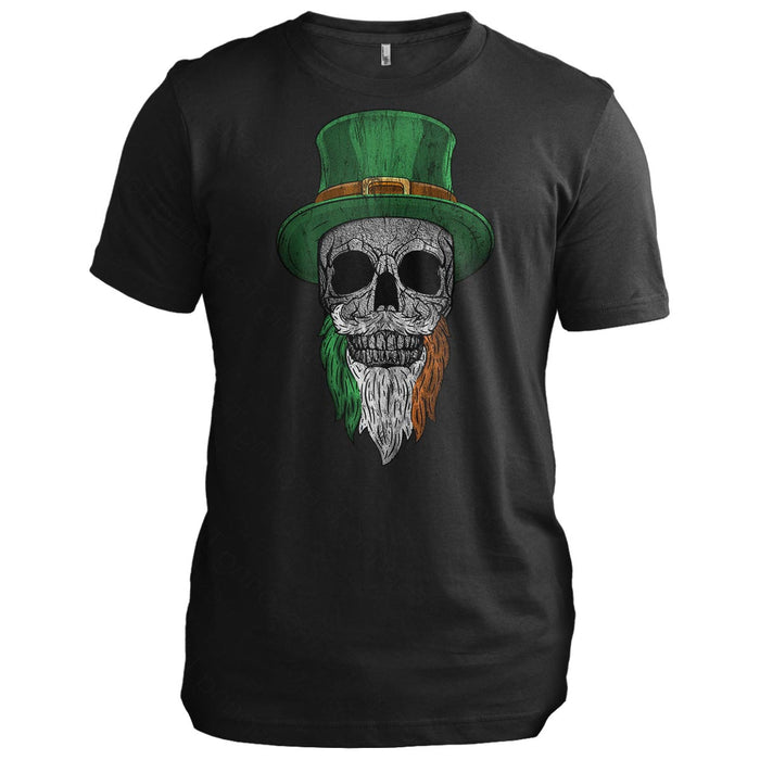 Leprechaun Irish Beard Skull