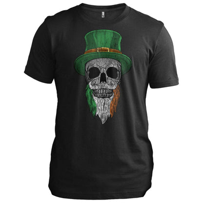 Leprechaun Irish Beard Skull