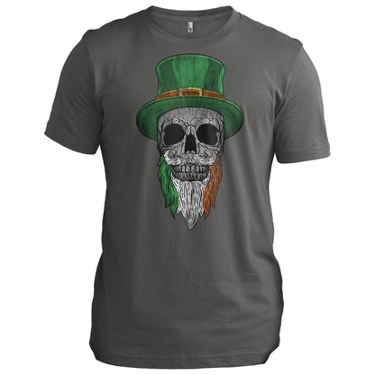Leprechaun Irish Beard Skull