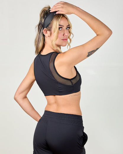 LESLIE ZIP BRA