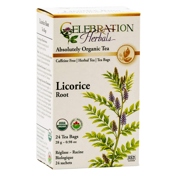 Box of Celebration Herbals Licorice Root Tea - 24 Bags