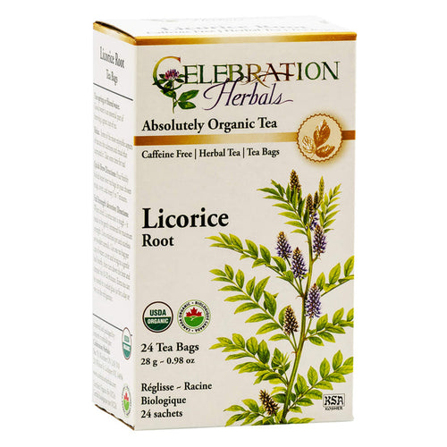 Box of Celebration Herbals Licorice Root Tea - 24 Bags