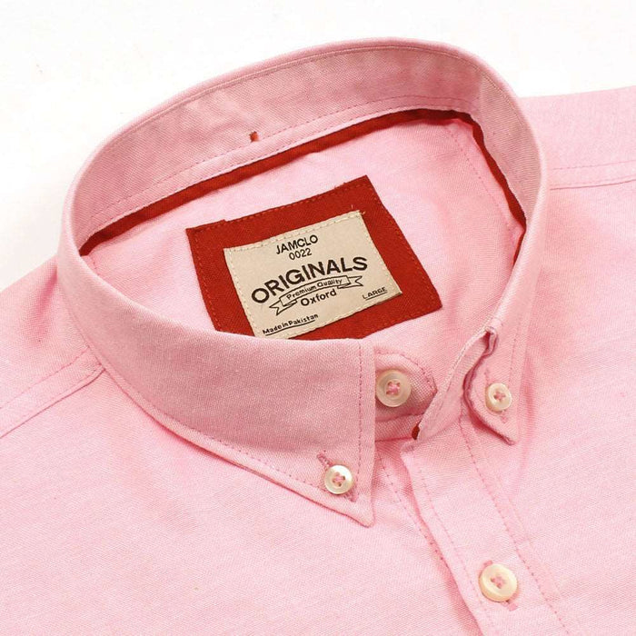 Light Apricot Oxford Shirt Light Rose Oxford Shirt