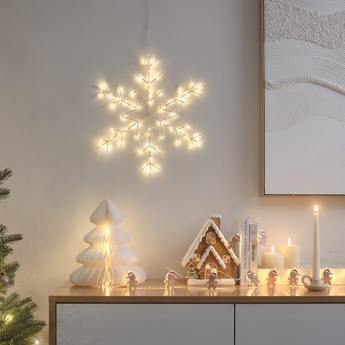 Light Up Gingerbread House Christmas Decoration