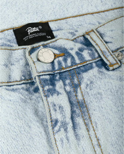 Light Wash Denim Shorts Light Blue Denim