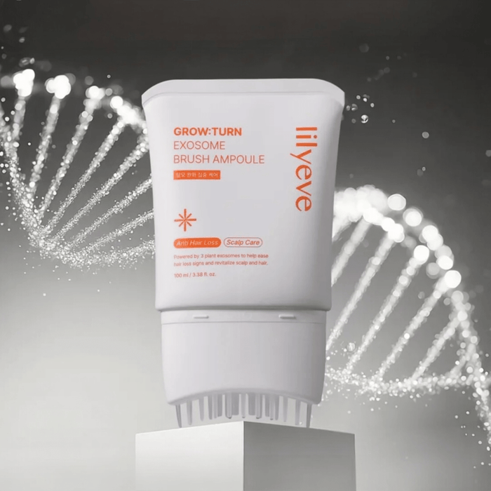 Lilyeve Grow: Turn Exosome Brush Ampoule 100ml ليلييف جرو: أمبولة فرشاة الإكسوسوم - Princess Cosmetics Qatar