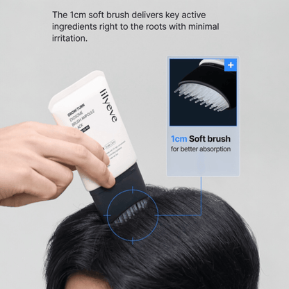 LILYEVE Grow: Turn Exosome Brush Ampoule Prime 100ml ليلييف جرو: حوّل فرشاة الإكسوسوم إلى أمبولة برايمر - Princess Cosmetics Qatar