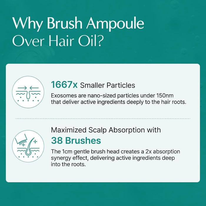 Lilyeve Scalp: Turn Cica PDRN Brush Ampoule 100ml ليلييف سكالب: أمبولة فرشاة تيرن سيكا بي دي آر إن - Princess Cosmetics Qatar