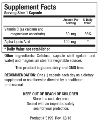 Lipoic Acid Plus by Biotics Research