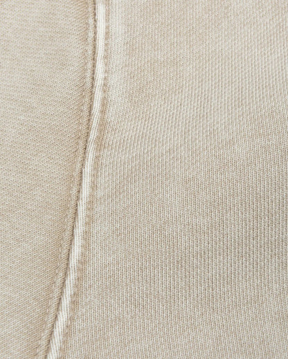 Loopback Logo Zip Hooded Sweater Irish Cream