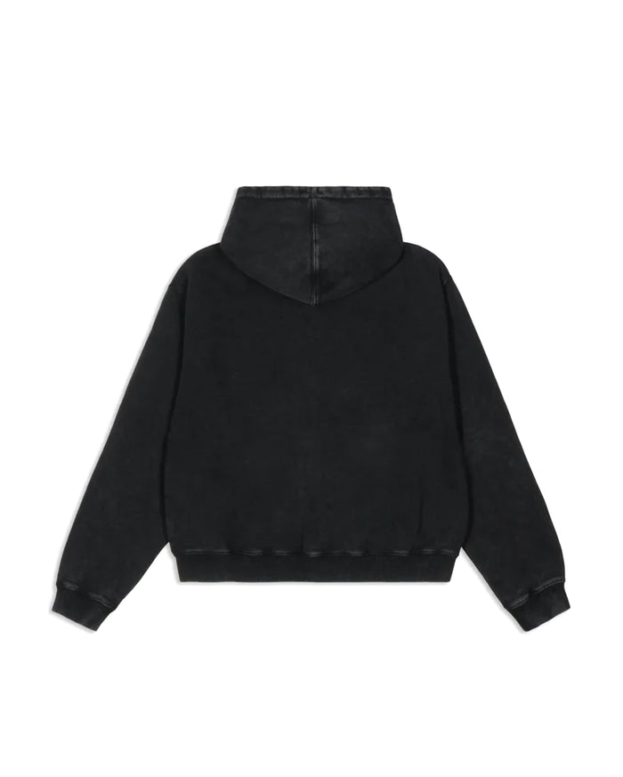 Loopback Logo Zip Hooded Sweater Moonless Night
