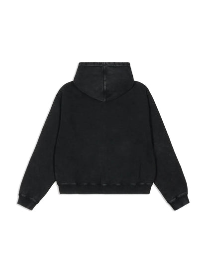 Loopback Logo Zip Hooded Sweater Moonless Night