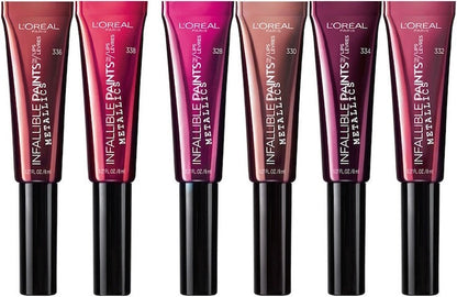 L'Oreal Infallible Lip Paints - Metallic