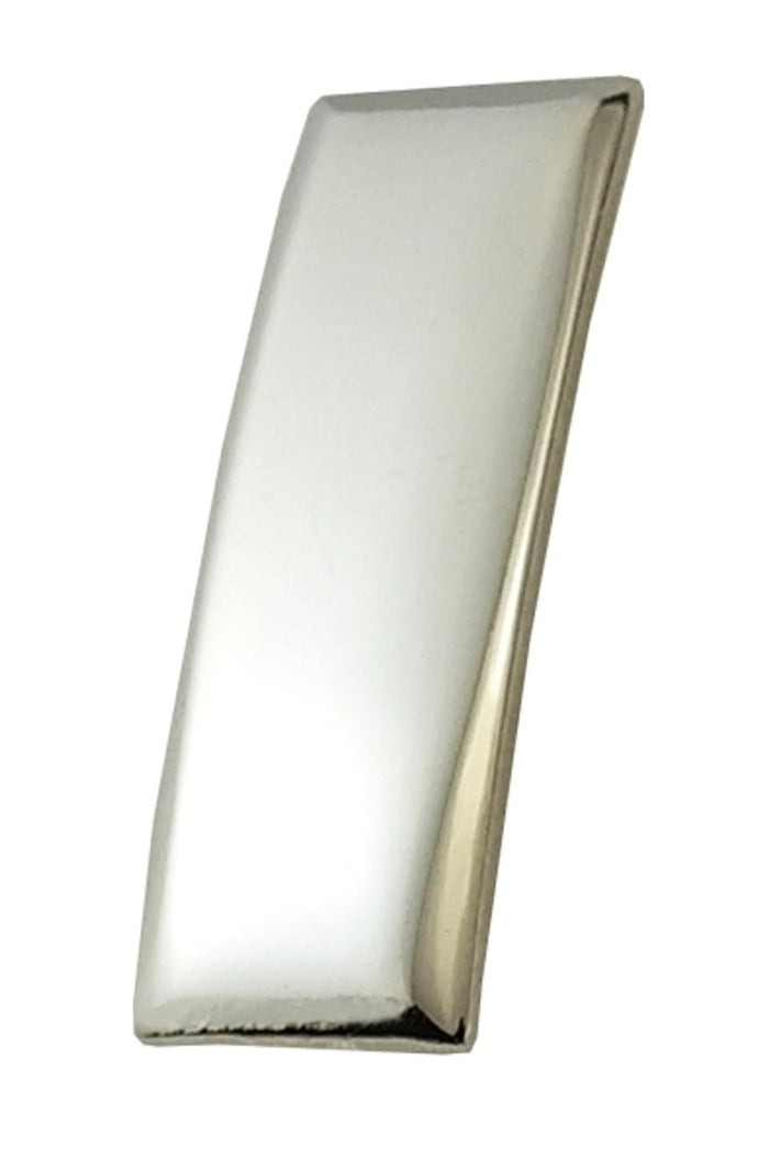 LT, SMOOTH, 2 POSTS & CLUTCH BACKS, PAIRS, NICKEL PLATING, REG-1" HIGH
