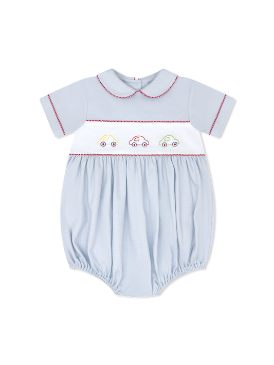 Lullaby Set Bluffton Blue Knit Car Bubble