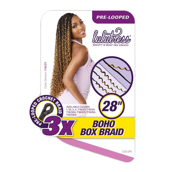Lulutress Boho Box Braid 28" 3x