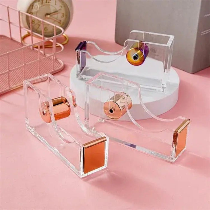 Luxury Transparent Acrylic Tape Cutter| Swaniya Lashes