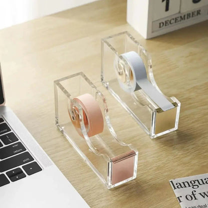 Luxury Transparent Acrylic Tape Cutter| Swaniya Lashes
