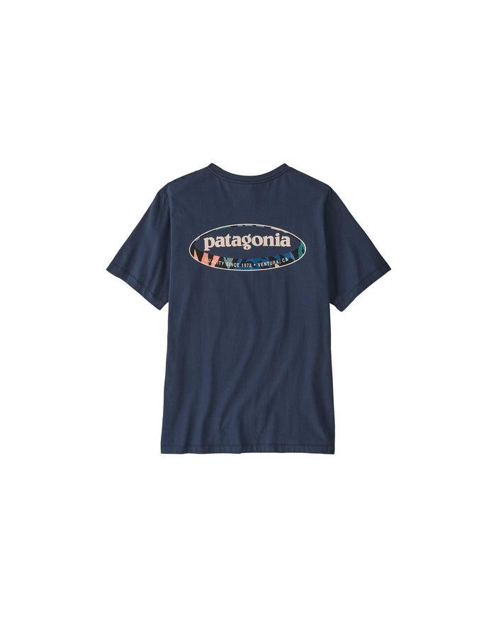M 95 Oval Logo T-Shirt Marine