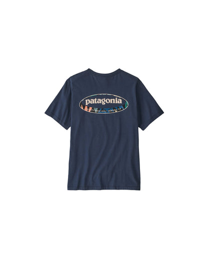 M 95 Oval Logo T-Shirt Marine