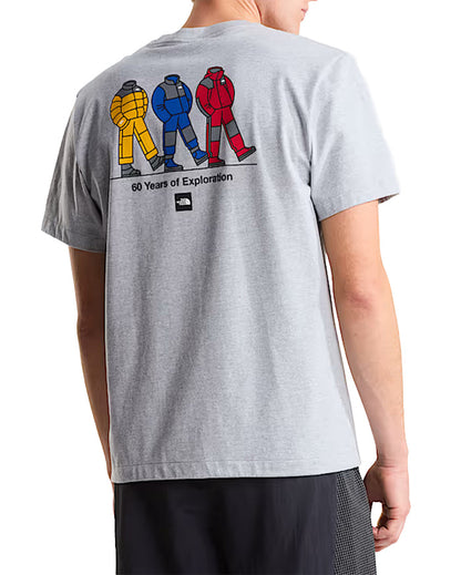 M TNF Celebration Relaxed SS Tee TNF Pale Grey Heather