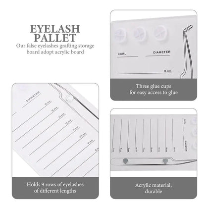 Magnetic Eyelash Scale Plate| Swaniya Lashes