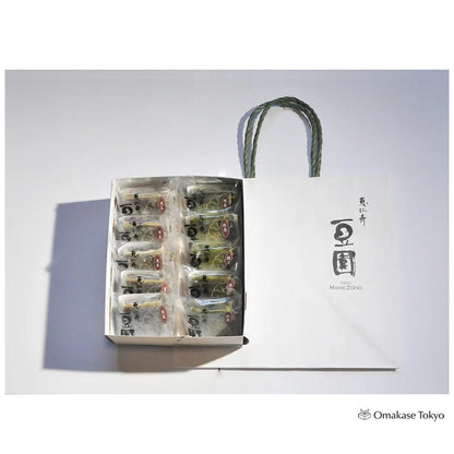 Mamezono Kintsuba Black Beans+Matcha 5piece each
