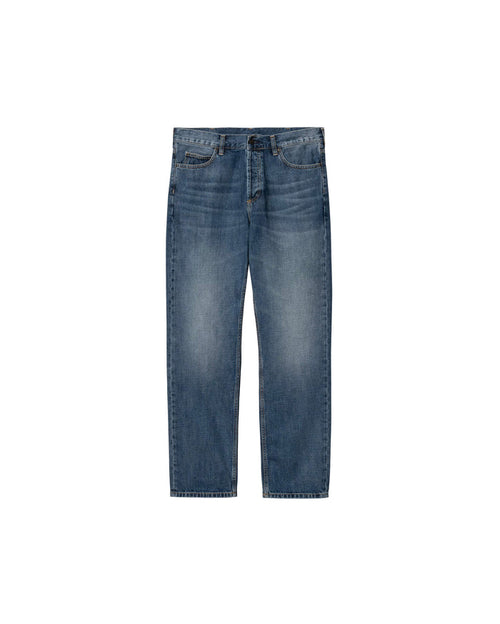 Marlow Pant Blue Dark Used Wash