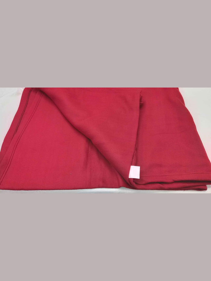 Blanket Maroon Single - J R GARMENTS