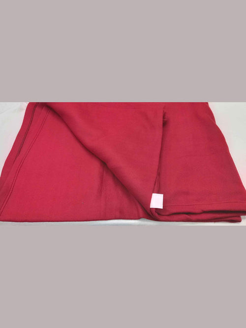 Blanket Maroon Single - J R GARMENTS