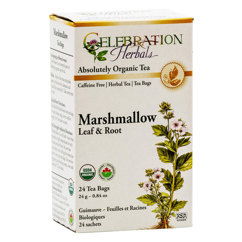 Box of Celebration Herbals Marshmallow Leaf & Root Tea - 24 Bags