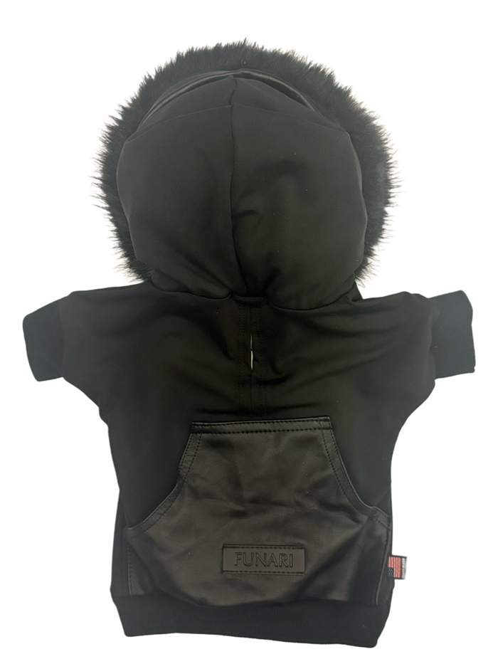 MAX HOODIE - BLACK FUR (Unisex)
