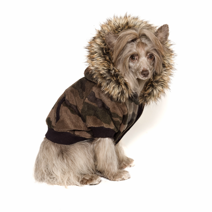 MAX HOODIE - CAMO FUR (Unisex)