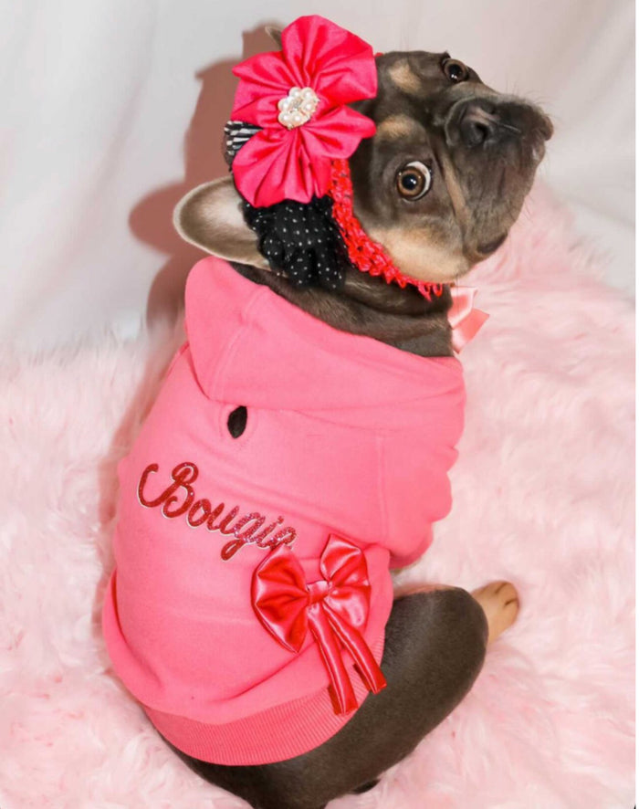 MAX HOODIE - HOT "BOUGIE" PINK