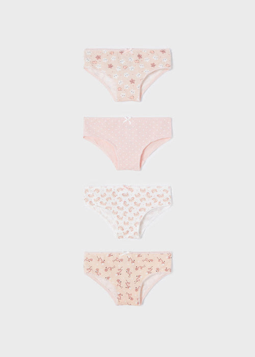 Mayoral 4-pack Pink Panties