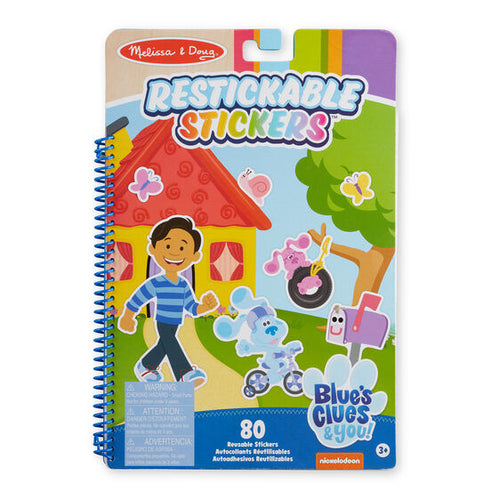 M&D Blues Clues & You! Restickable Stickers Pad