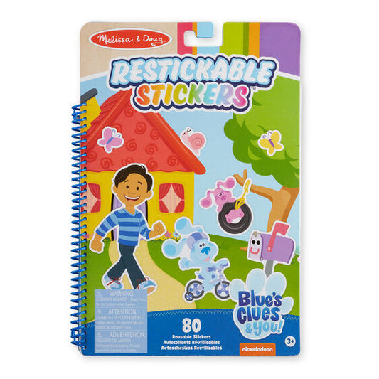 M&D Blues Clues & You! Restickable Stickers Pad