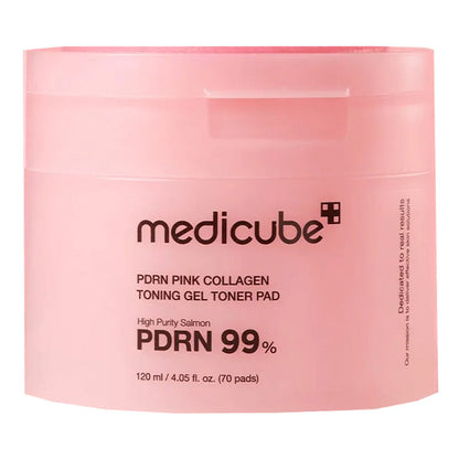 Medicube PDRN Pink Collagen Toning Gel Toner Pad 70Pads