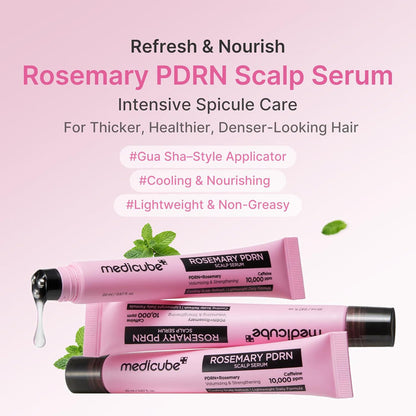 Medicube Rosemary PDRN Scalp Serum 20ml مصل فروة الرأس من ميديكيوب روزماري PDRN - Princess Cosmetics Qatar