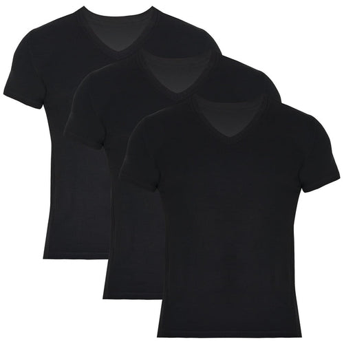 Men's Bamboo V-Neck Undershirt (3 Pack)