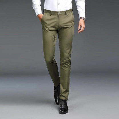 Men's Business Casual Non-ironing Slim Fit Pants