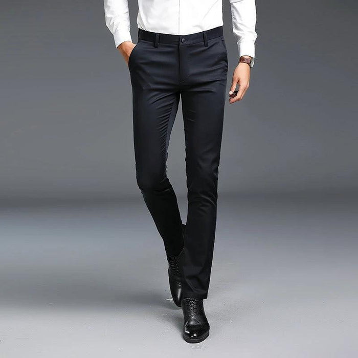 Men's Business Casual Non-ironing Slim Fit Pants