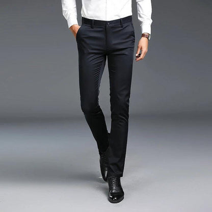 Men's Business Casual Non-ironing Slim Fit Pants