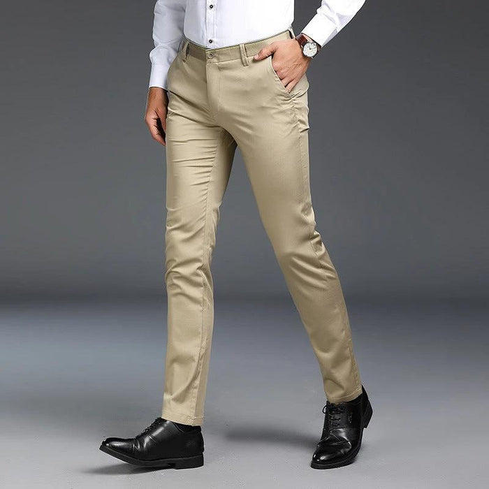 Men's Business Casual Non-ironing Slim Fit Pants