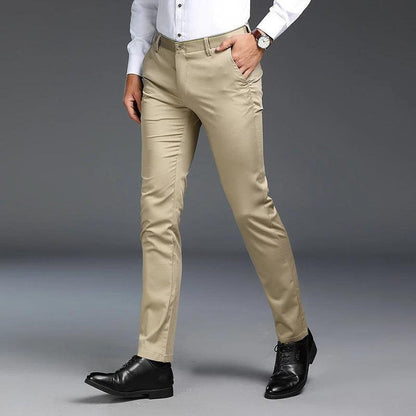 Men's Business Casual Non-ironing Slim Fit Pants
