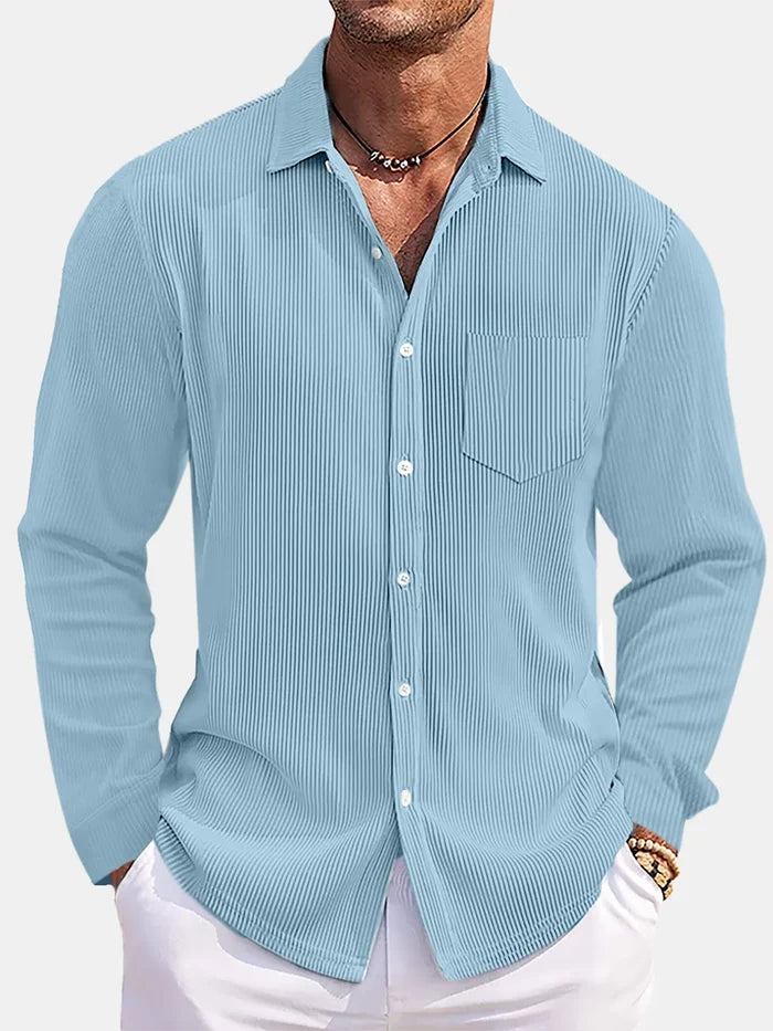 Men's Button Down Long Sleeve Shirt